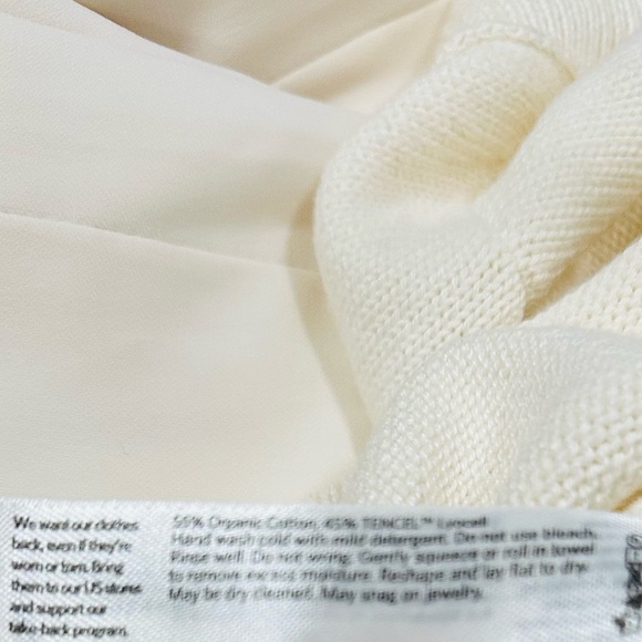 Eileen Fisher Organic Cotton Blend Cropped Cardigan - Picture 8 of 8